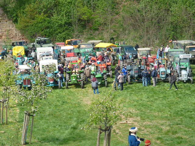 Osterfahrt der Oldtimer-Schlepper